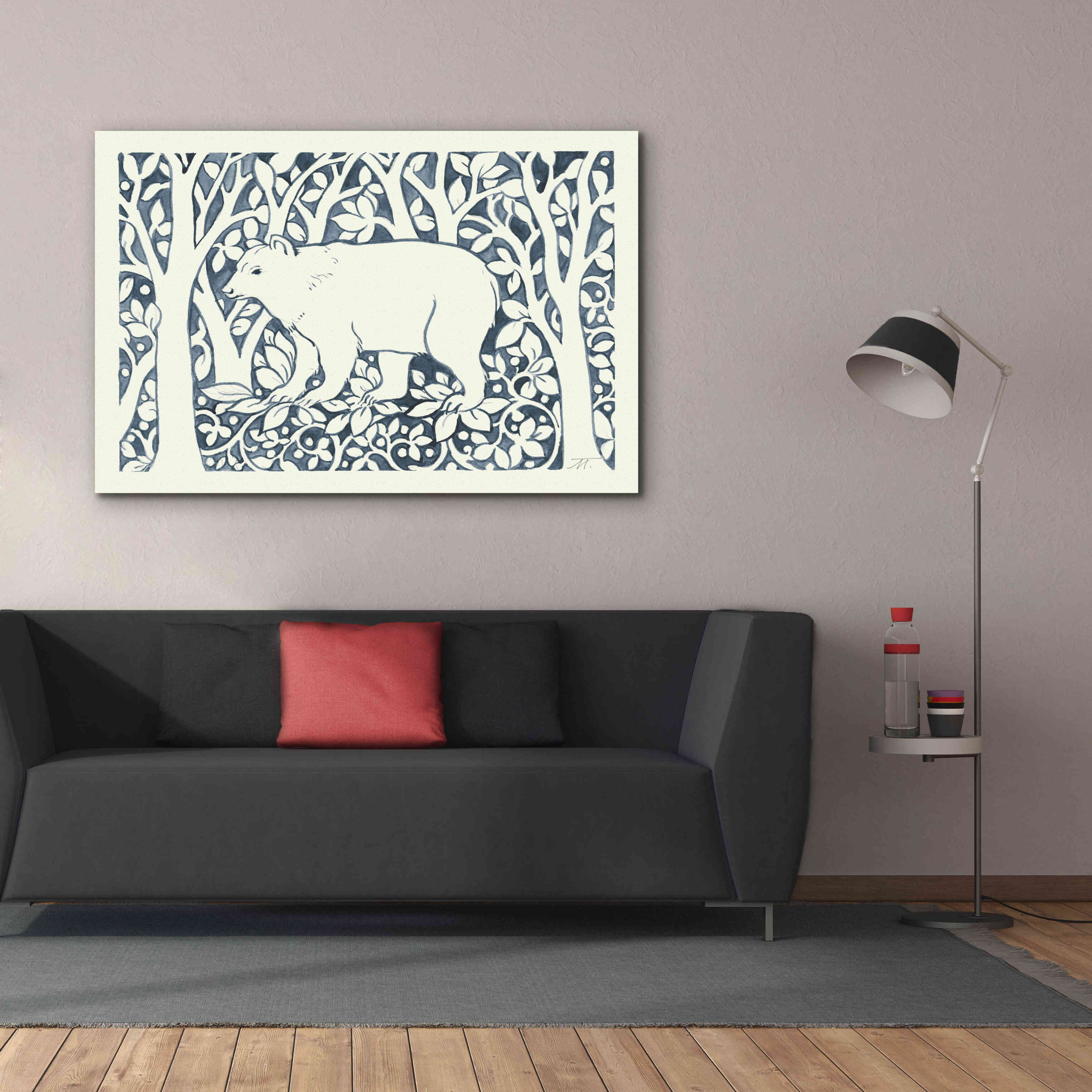 'Forest Life VII' by Miranda Thomas, Giclee Canvas Wall Art,60x40
