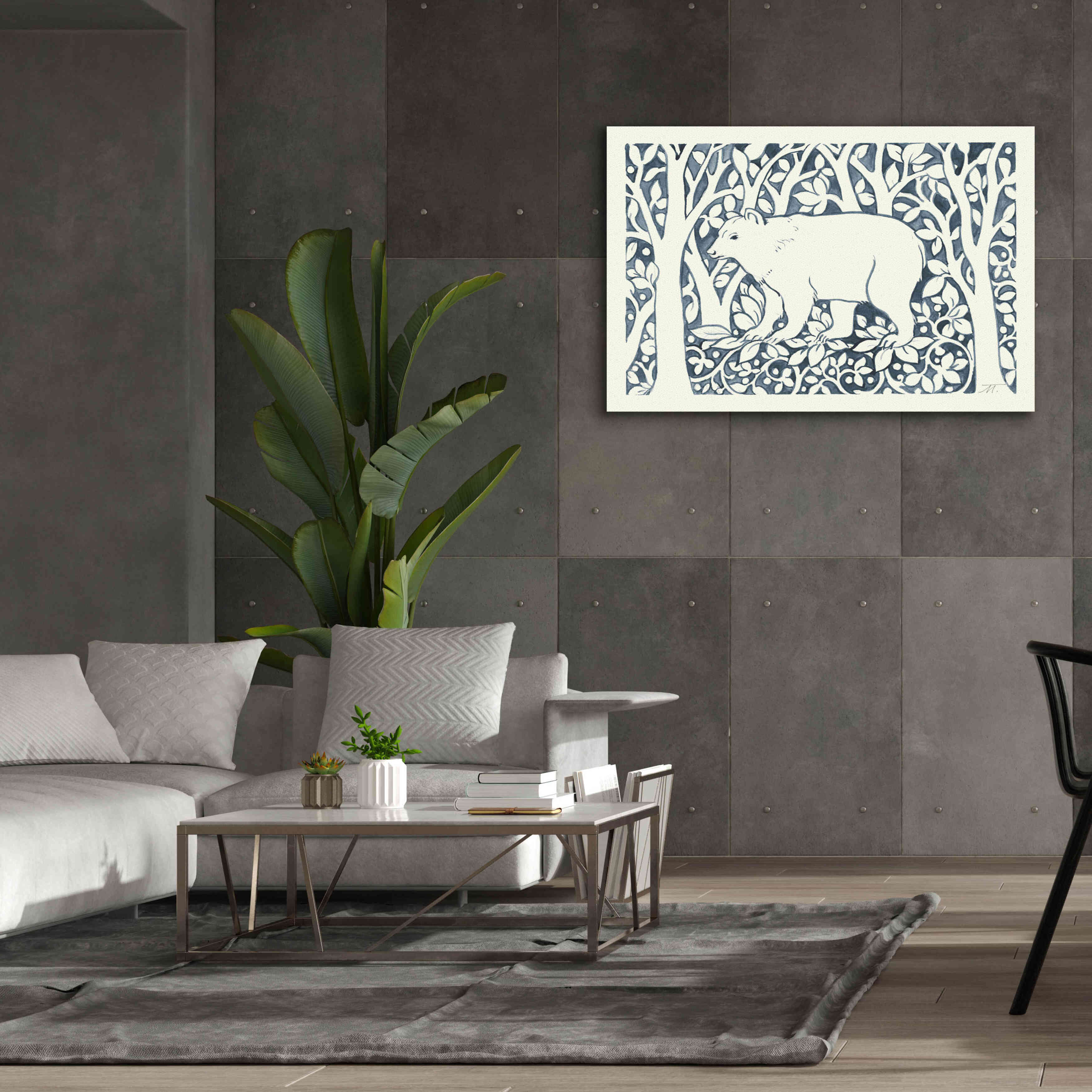 'Forest Life VII' by Miranda Thomas, Giclee Canvas Wall Art,60x40