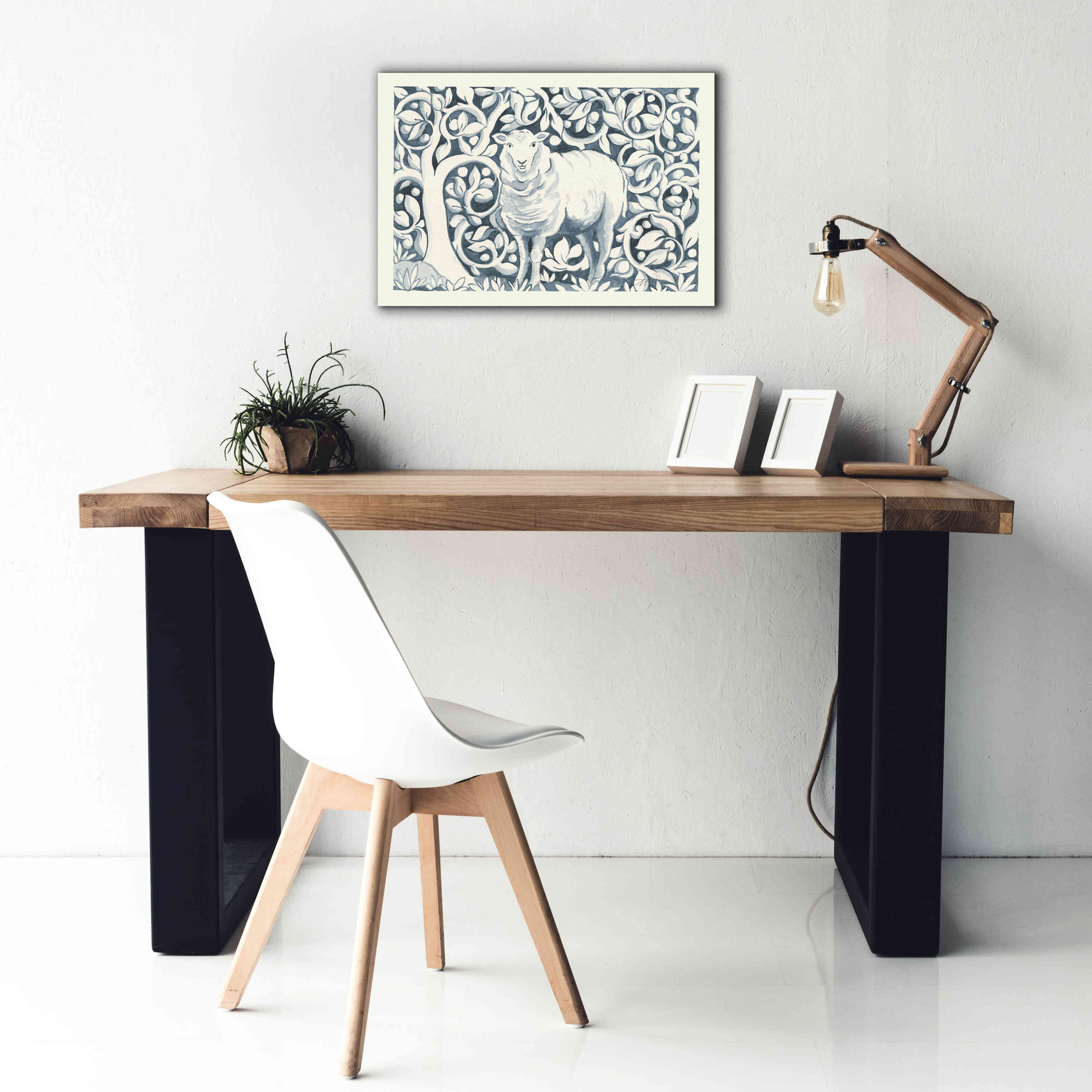 'Farm Life V v2' by Miranda Thomas, Giclee Canvas Wall Art,26x18