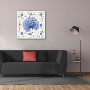 'Peacock Garden I' by Miranda Thomas, Giclee Canvas Wall Art,37x37
