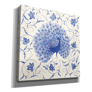 'Peacock Garden I' by Miranda Thomas, Giclee Canvas Wall Art