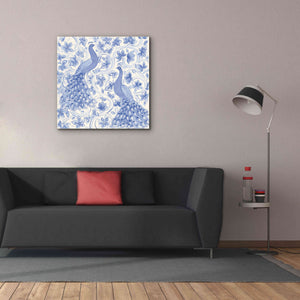 'Peacock Garden II' by Miranda Thomas, Giclee Canvas Wall Art,37x37