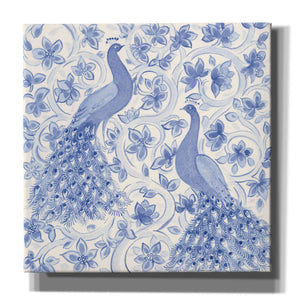 'Peacock Garden II' by Miranda Thomas, Giclee Canvas Wall Art