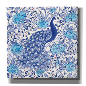'Peacock Garden III' by Miranda Thomas, Giclee Canvas Wall Art