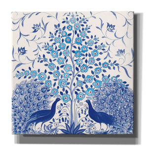 'Peacock Garden VIII' by Miranda Thomas, Giclee Canvas Wall Art