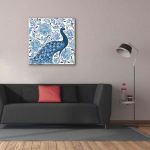 'Peacock Garden IV v2' by Miranda Thomas, Giclee Canvas Wall Art,37x37