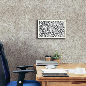 'Farm Life VII Black' by Miranda Thomas, Giclee Canvas Wall Art,18x12