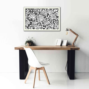 'Farm Life VII Black' by Miranda Thomas, Giclee Canvas Wall Art,40x26