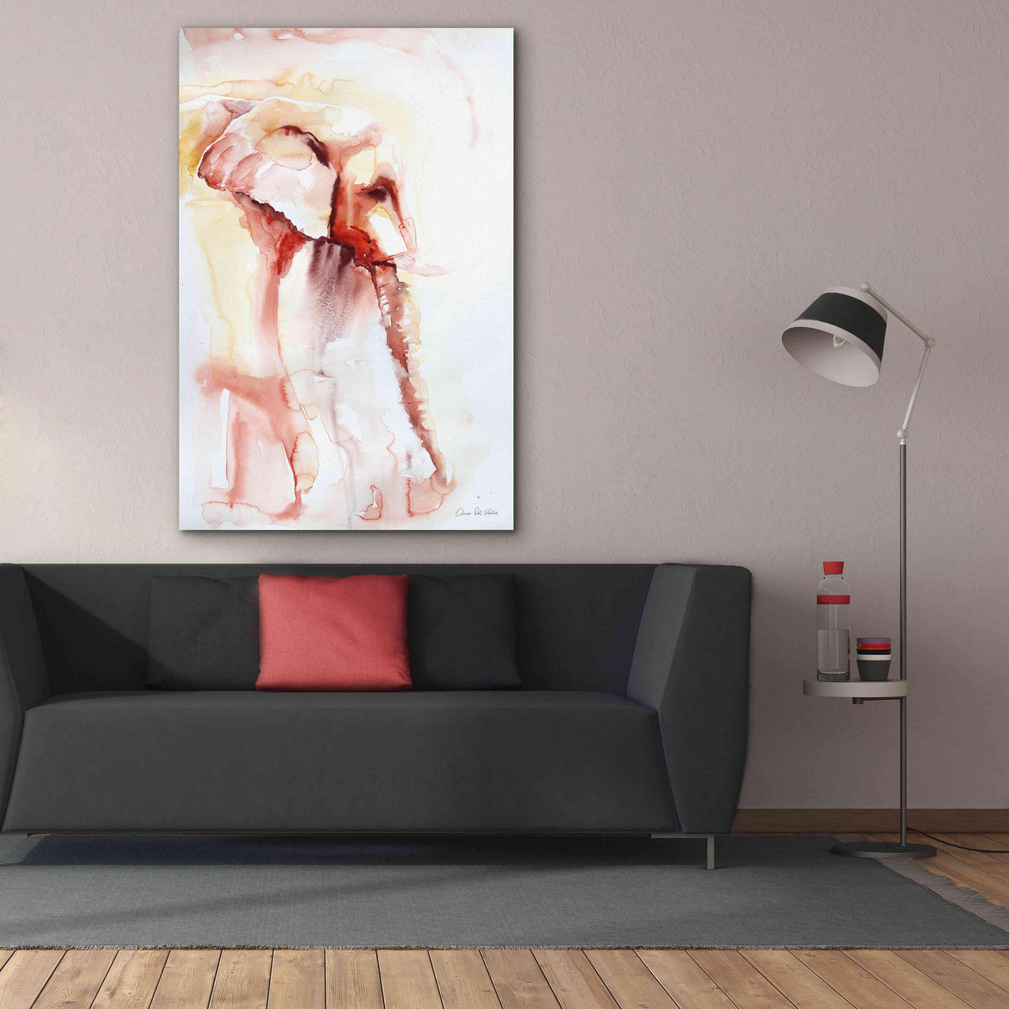 'African Elephant' by Alan Majchrowicz, Giclee Canvas Wall Art,40x60