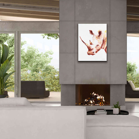Image of 'Rhino' by Alan Majchrowicz, Giclee Canvas Wall Art,26x34