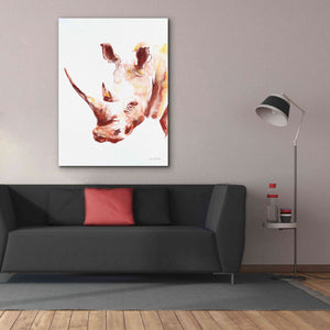 'Rhino' by Alan Majchrowicz, Giclee Canvas Wall Art,40x54