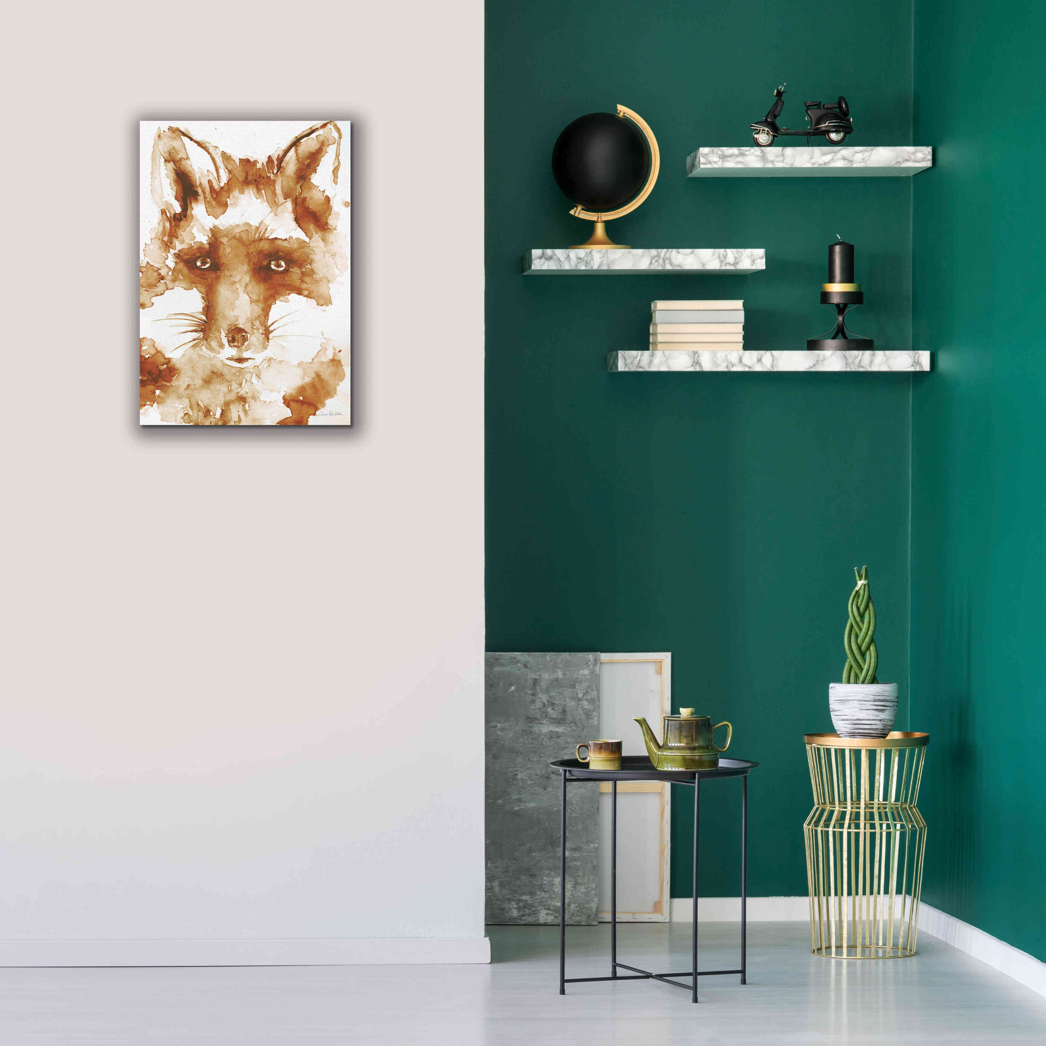 'Sweet And Sour Brown' by Alan Majchrowicz, Giclee Canvas Wall Art,18x26