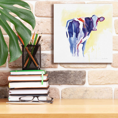 Image of 'Holstein I' by Alan Majchrowicz, Giclee Canvas Wall Art,12x12
