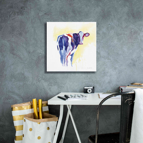 Image of 'Holstein I' by Alan Majchrowicz, Giclee Canvas Wall Art,18x18
