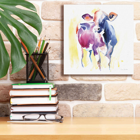 Image of 'Holstein III' by Alan Majchrowicz, Giclee Canvas Wall Art,12x12