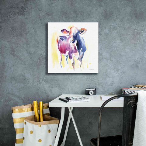 Image of 'Holstein III' by Alan Majchrowicz, Giclee Canvas Wall Art,18x18