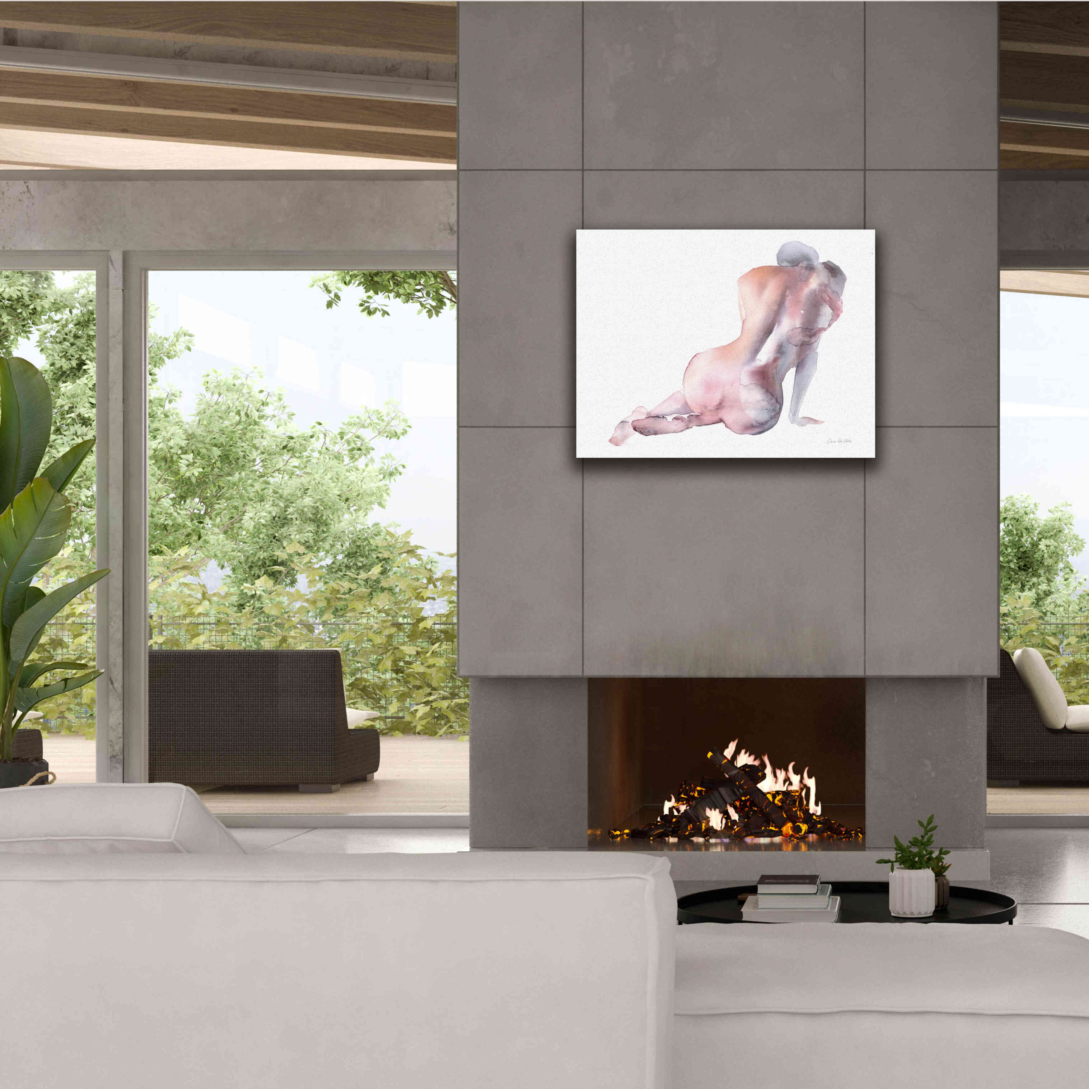 'Solace I' by Alan Majchrowicz, Giclee Canvas Wall Art,34x26