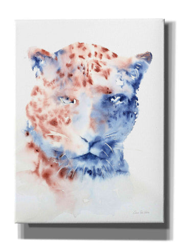 Image of 'Copper And Blue Cheetah' by Alan Majchrowicz, Giclee Canvas Wall Art