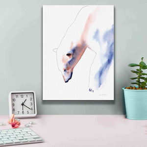 'Copper And Blue Polar Bear' by Alan Majchrowicz, Giclee Canvas Wall Art,12x16