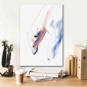 'Copper And Blue Polar Bear' by Alan Majchrowicz, Giclee Canvas Wall Art,18x26