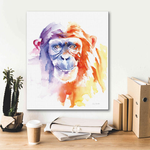 Image of 'Chimpanzee II' by Alan Majchrowicz, Giclee Canvas Wall Art,20x24