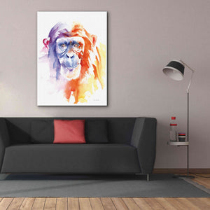 'Chimpanzee II' by Alan Majchrowicz, Giclee Canvas Wall Art,40x54