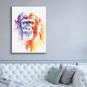'Chimpanzee II' by Alan Majchrowicz, Giclee Canvas Wall Art,40x54