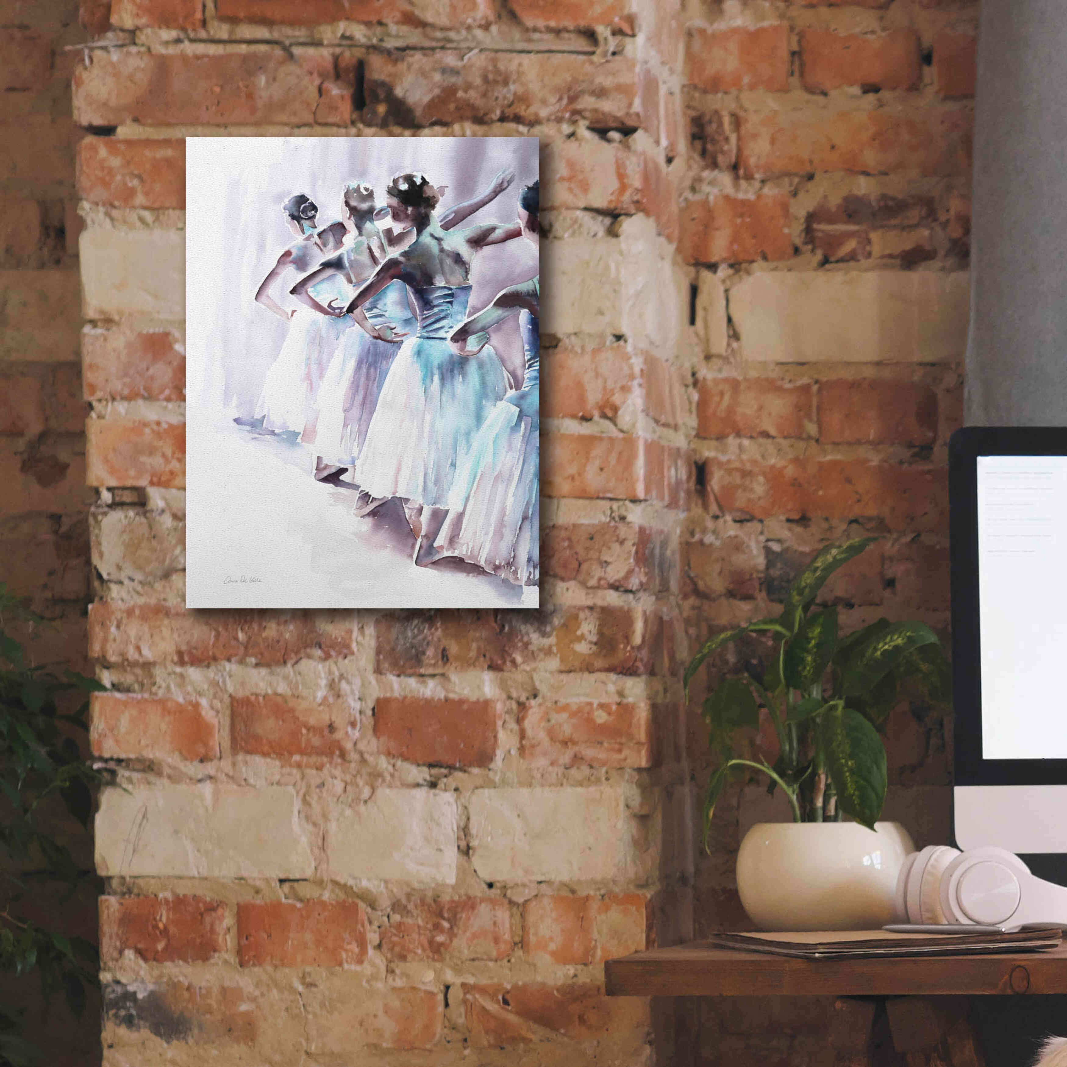 'Ballet II' by Alan Majchrowicz, Giclee Canvas Wall Art,12x16
