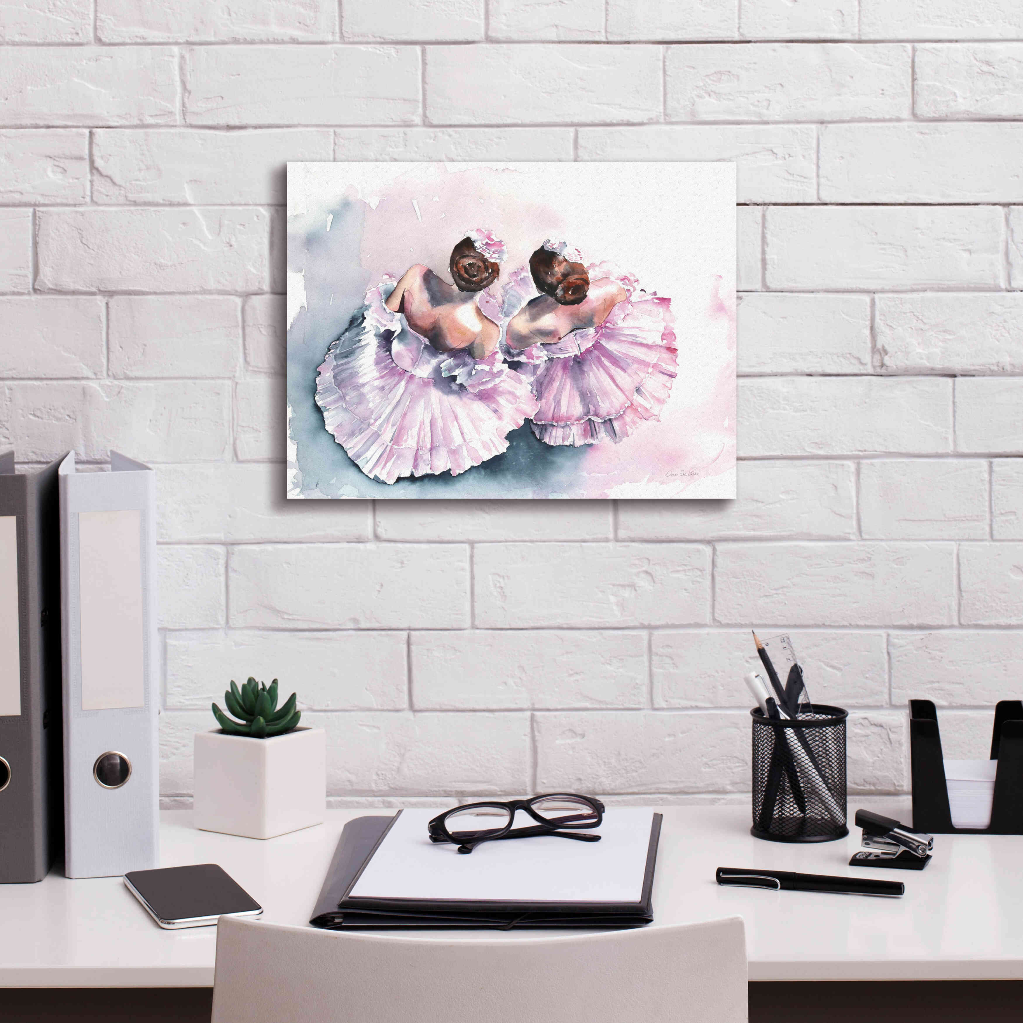 'Ballet III' by Alan Majchrowicz, Giclee Canvas Wall Art,16x12