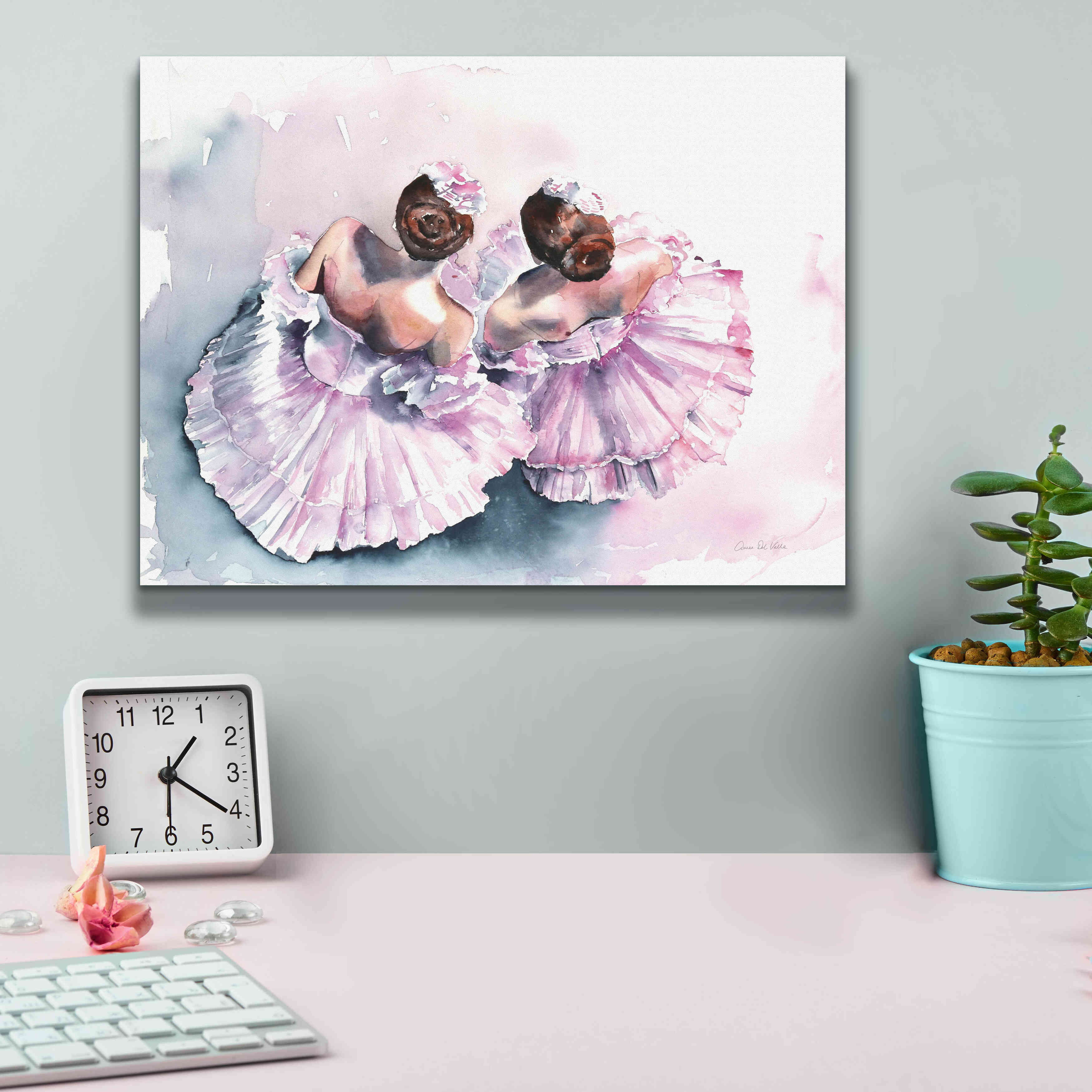 'Ballet III' by Alan Majchrowicz, Giclee Canvas Wall Art,16x12
