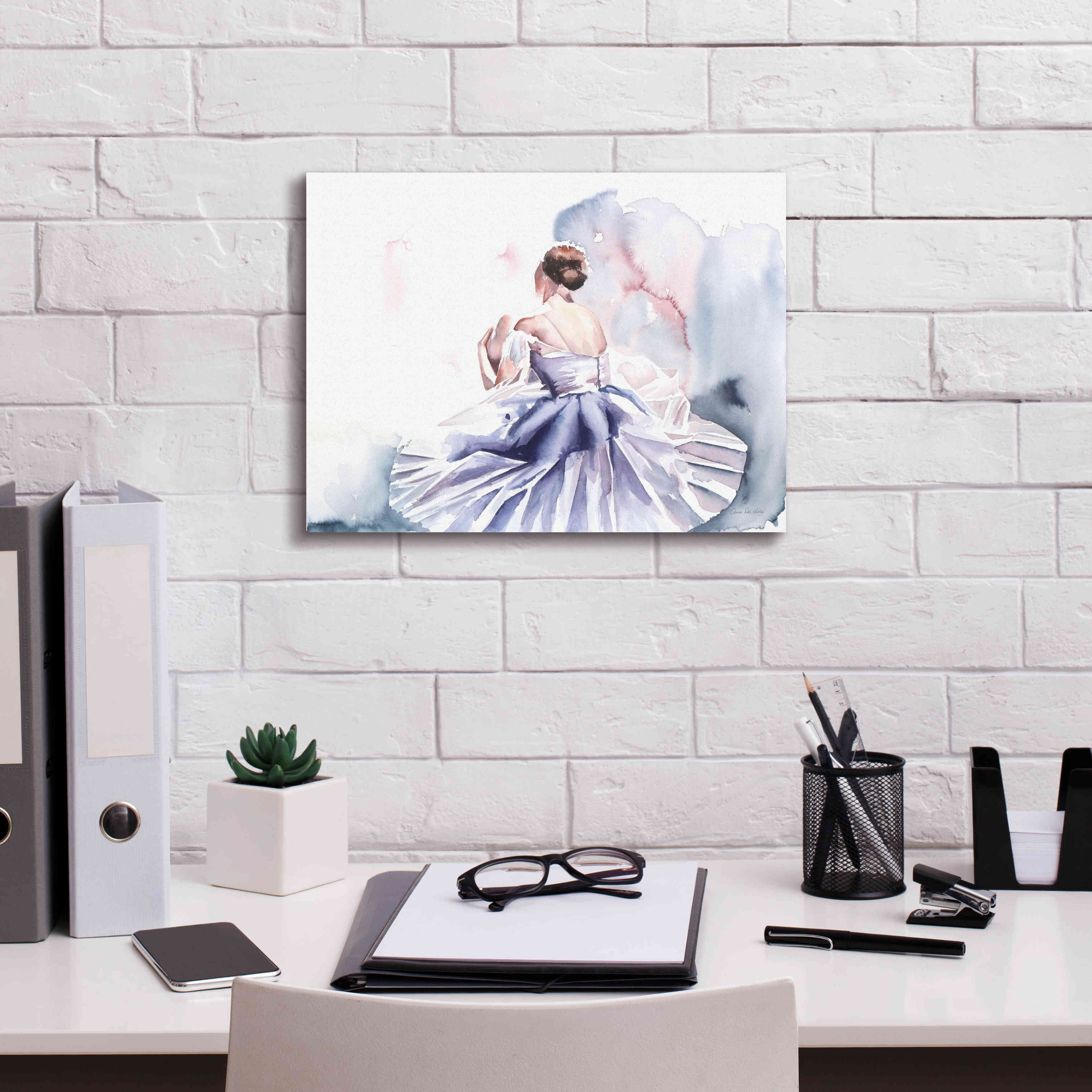 'Ballet IV' by Alan Majchrowicz, Giclee Canvas Wall Art,16x12