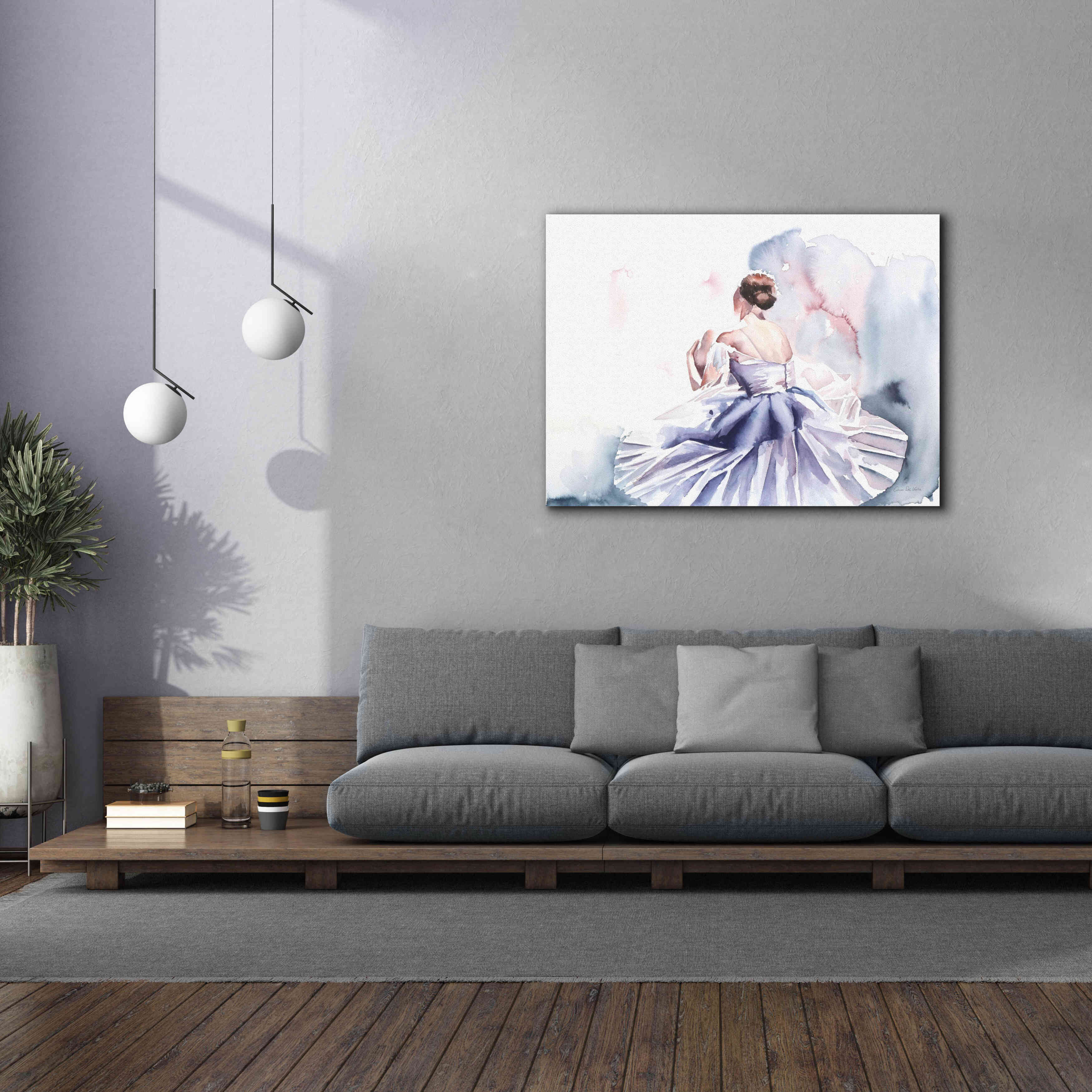 'Ballet IV' by Alan Majchrowicz, Giclee Canvas Wall Art,54x40