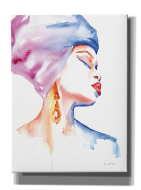 'Woman In Purple' by Alan Majchrowicz, Giclee Canvas Wall Art
