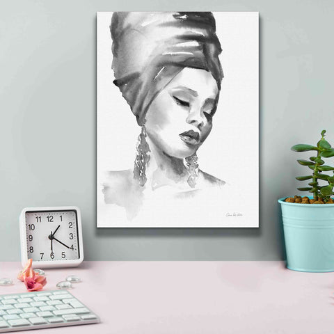 Image of 'Woman II BW' by Alan Majchrowicz, Giclee Canvas Wall Art,12x16