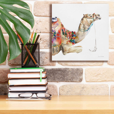 Image of 'Desert Camel I' by Alan Majchrowicz, Giclee Canvas Wall Art,12x12