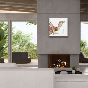 'Desert Camel I' by Alan Majchrowicz, Giclee Canvas Wall Art,26x26