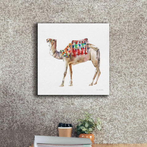 Image of 'Desert Camel II' by Alan Majchrowicz, Giclee Canvas Wall Art,18x18