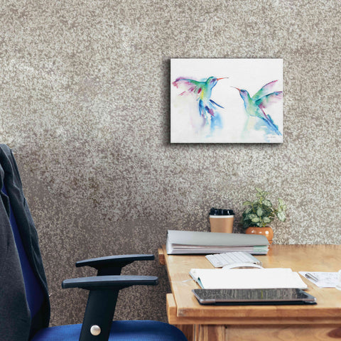 Image of 'Hummingbirds I' by Alan Majchrowicz, Giclee Canvas Wall Art,16x12