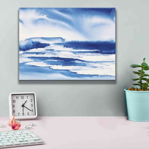 Image of 'Ocean Blue I' by Alan Majchrowicz, Giclee Canvas Wall Art,16x12