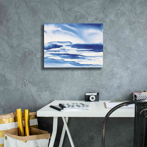 Image of 'Ocean Blue I' by Alan Majchrowicz, Giclee Canvas Wall Art,16x12