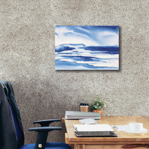 Image of 'Ocean Blue I' by Alan Majchrowicz, Giclee Canvas Wall Art,26x18
