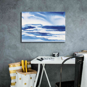 'Ocean Blue I' by Alan Majchrowicz, Giclee Canvas Wall Art,26x18