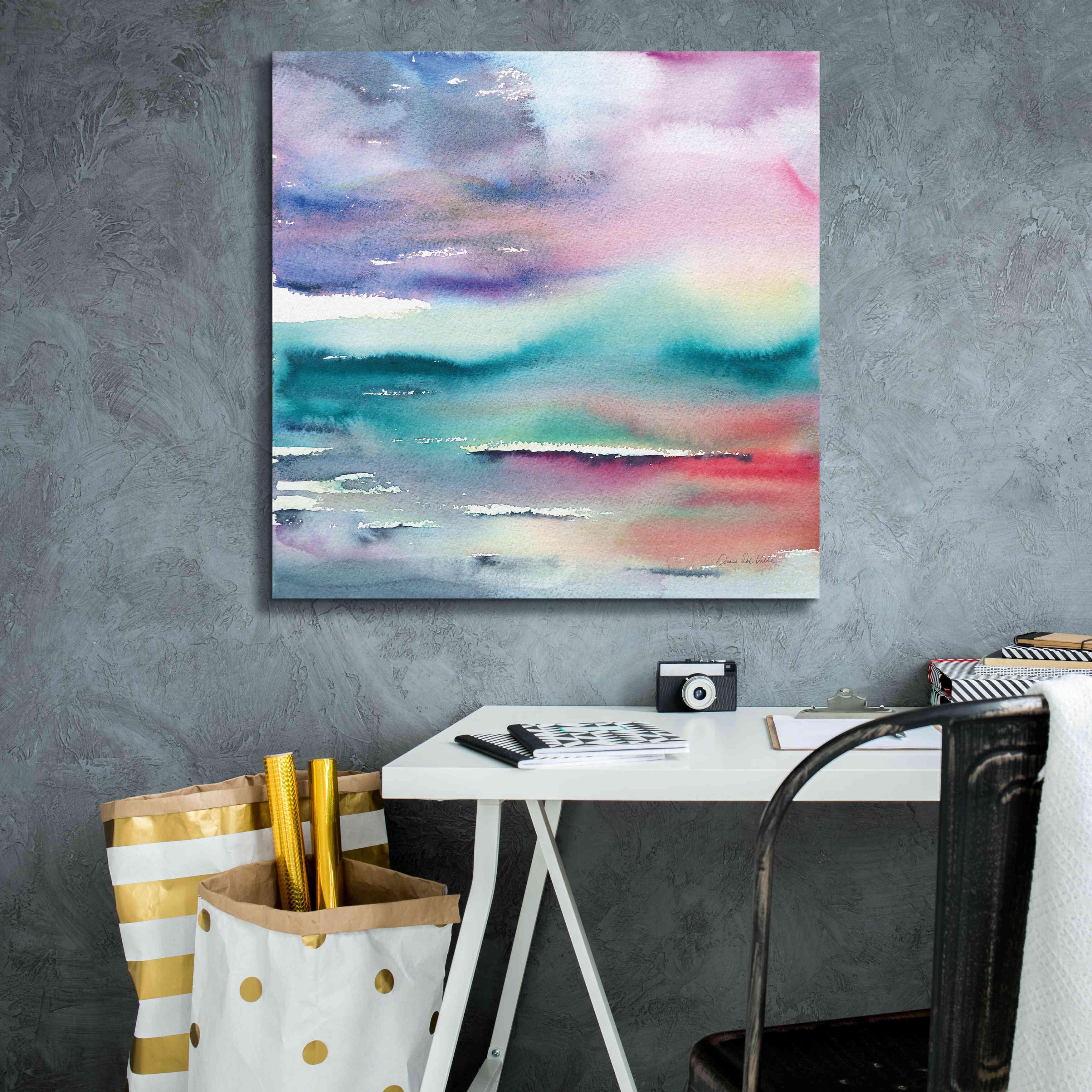 'Dramatic Evening' by Alan Majchrowicz, Giclee Canvas Wall Art,26x26