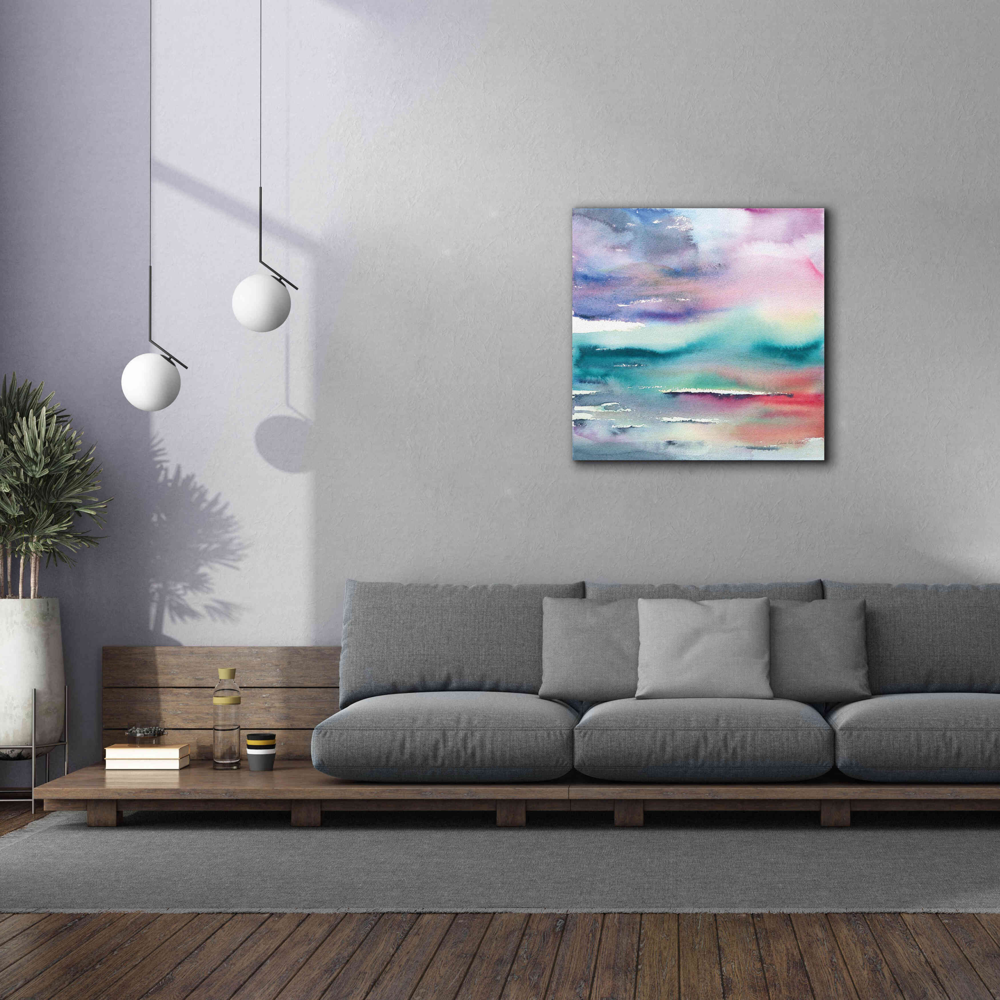 'Dramatic Evening' by Alan Majchrowicz, Giclee Canvas Wall Art,37x37