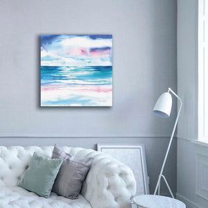 'Turquoise Sea I' by Alan Majchrowicz, Giclee Canvas Wall Art,37x37