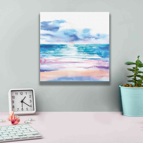 Image of 'Turquoise Sea II' by Alan Majchrowicz, Giclee Canvas Wall Art,12x12