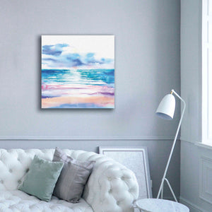 'Turquoise Sea II' by Alan Majchrowicz, Giclee Canvas Wall Art,37x37