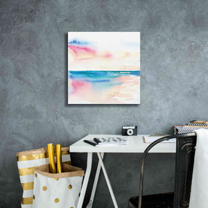 'Vivid Coast' by Alan Majchrowicz, Giclee Canvas Wall Art,18x18