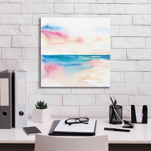 Image of 'Vivid Coast' by Alan Majchrowicz, Giclee Canvas Wall Art,18x18