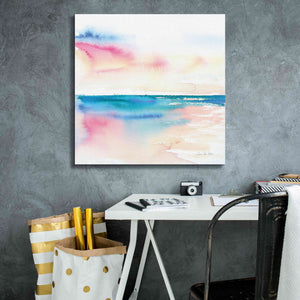'Vivid Coast' by Alan Majchrowicz, Giclee Canvas Wall Art,26x26